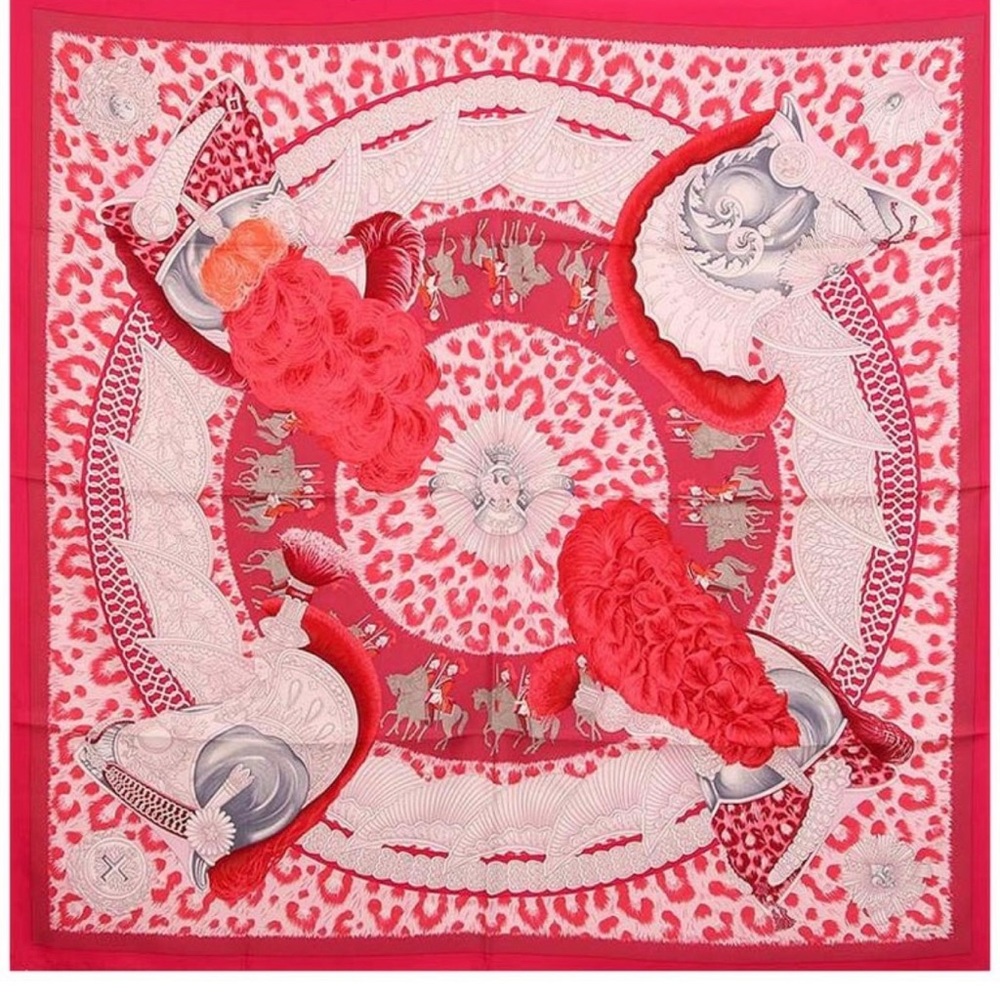 Authentic 90x90cm Hermes Silk Scarf